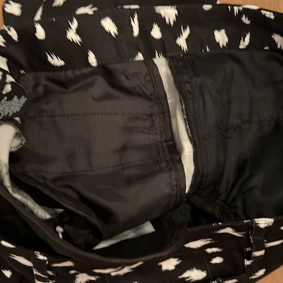 Pink Tartan size 8 Black & white pants w/ belt loops front and back pockets EUC - Picture 10 of 13